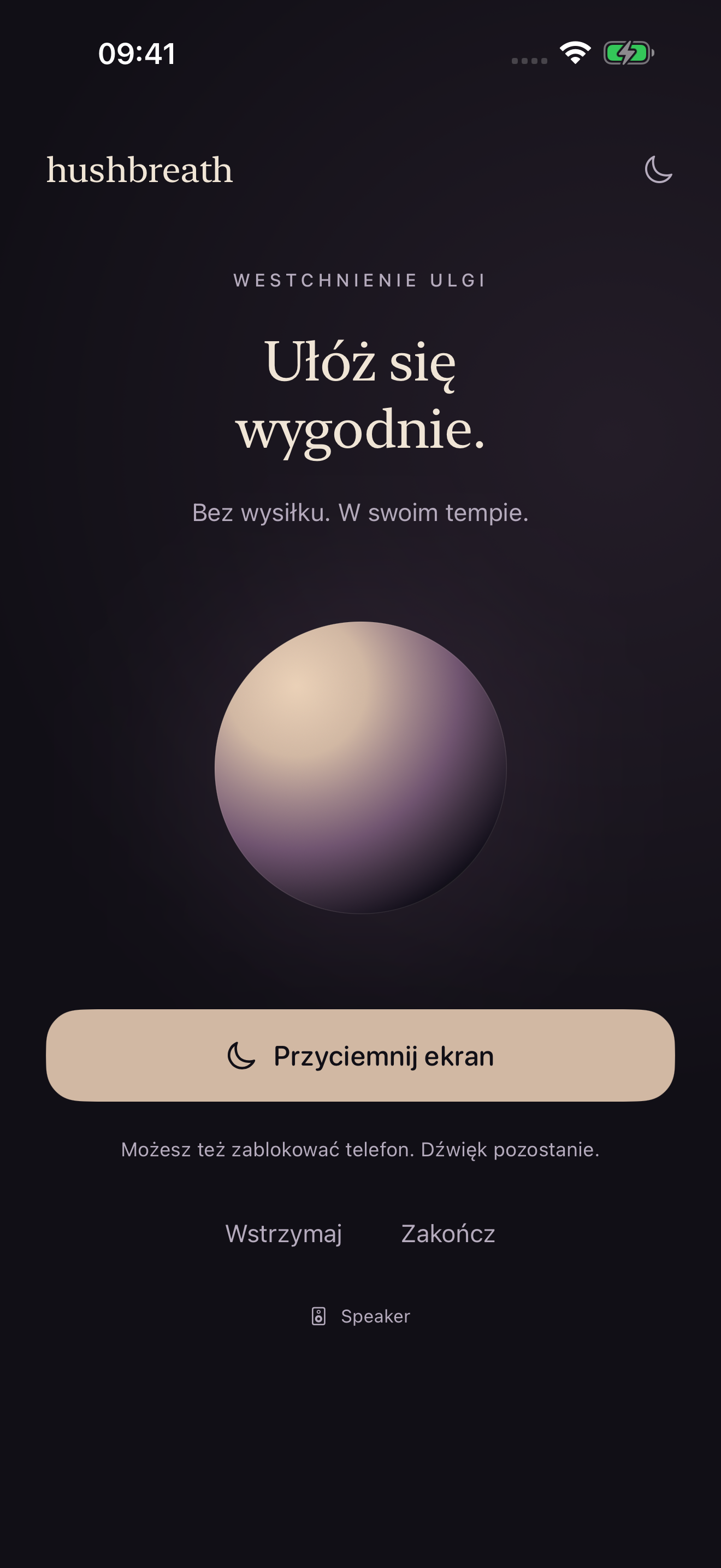 Sesja oddechowa z głosem